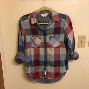 Women’s H&M Plaid Button Down Shirt